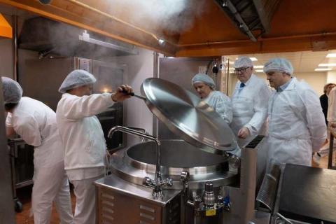 Cocina del Hospital de Jaén