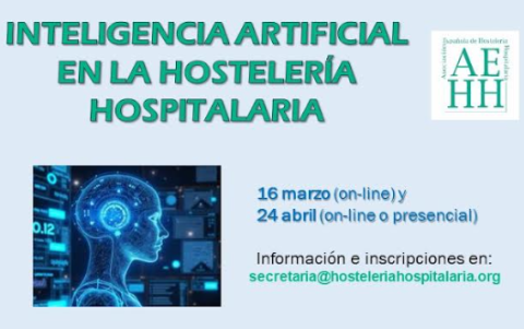 IA para la HOsteleria Hospitalaria. Curso. 20226